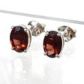 Bluekey AA Grade Mini Blood Garnet Rough Earring 250904-07 (41219081A)