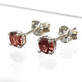 Bluekey AA-grade Mini Blood Garnet Rough Earring 250904-03 (41219090A)