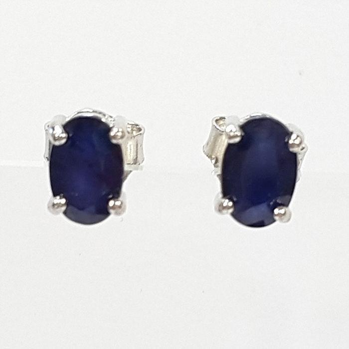 Bluekey AA-grade Mini Sapphire Pearl Earring 250906-01 (41493540A)