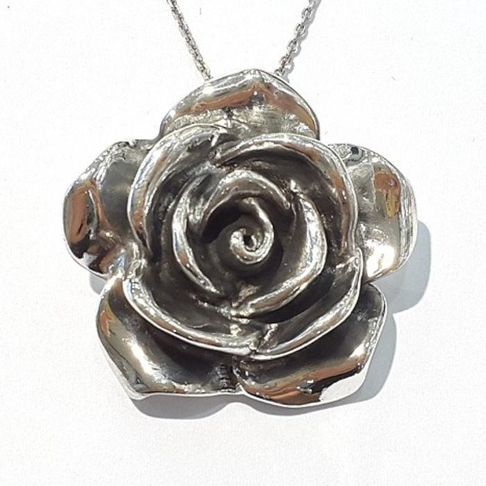 Bluekey silver925 sterling silver necklace 210515-10rose (43947937A)