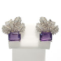 Bluekey AA Grade Workpiece Sapphire Earring 210812-04n (44012766A)
