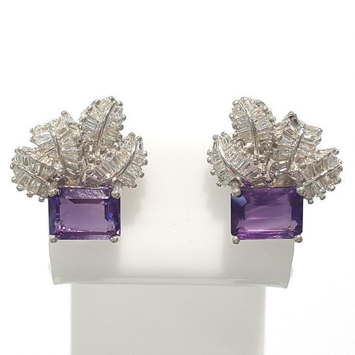 Bluekey AA Grade Workpiece Sapphire Earring 210812-04n (44012766A)