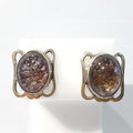 Bluekey AA-grade antique garden cut diamond earrings 211024-18n (44255141A)