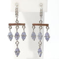 Bluekey Silver925 CZ Synthetic Earrings 211004-01n (46611711)