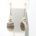 Bluekey Silver925 Agate Raw Earring 210608-17n (46611715)