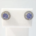 Bluekey A-rank Antique Tanzanite Rough Earring 211137-08n (46762543)