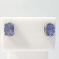 Bluekey A-grade Antique Tanzanite Rough Earring 211137-07n (46762544)