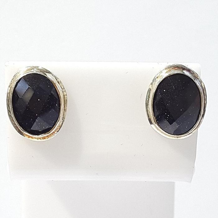 Bluekey A-rank simple clear stone earrings 211133-06n (46762549)
