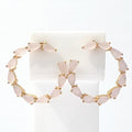 Bluekey AASilver925 Rose Quartz Synthetic Earring 211133-05n (46762550)