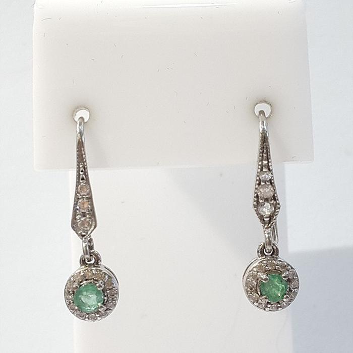 Bluekey A-grade green emerald pendant 211212-04n (46776424)