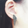 Bluekey Silver925 Cubic Earring 211213-05Wings(n) (48196905)