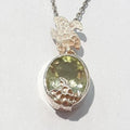 Bluekei A-grade Green Tourmaline Rough Necklace 210431-12n (48231347)