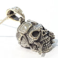 Bluekey silver925 sterling silver pendant 210909-10 skull (7484978A)