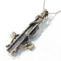 Bluekey silver925 sterling silver pendant 210909-06 skull (7484979A)