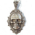 Bluekey silver925 sterling silver pendant 210909-08 skull (7484982A)
