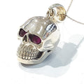 Bluekey silver925 sterling silver pendant 210909-03 skull (7484983A)