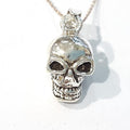 Bluekey silver925 sterling silver pendant 210909-01 skull (7484988A)