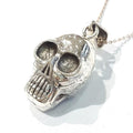 Bluekey silver925 sterling silver pendant 210909-02 skull (7484989A)