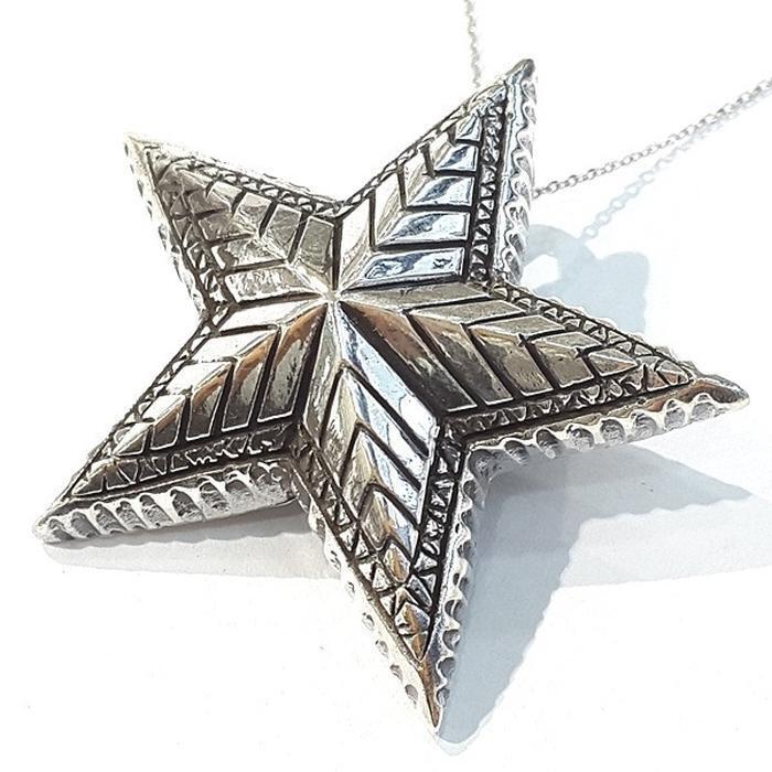 Bluekey silver pendant 220108-12 Star (8014482A)