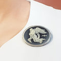 Bluekey Silver925 Cameo Brooch 230305-10 Angel (9747334A)