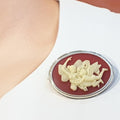Bluekey Silver925 Cameo Brooch ANGELDOUL (9747356A)