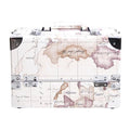 Nailnara 2-tier Premium Beige World Nail Case/Makeup Box (2477132A)