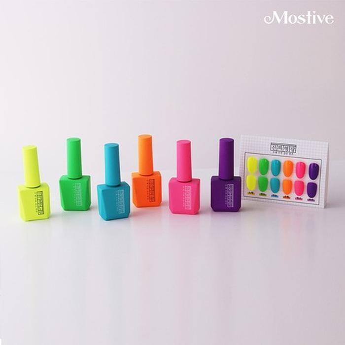 Neilonland MOSTIVE genuine fluorescent 6-pack set 12ml (5582825A)