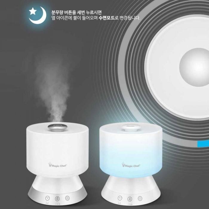 MagicChef 7-color LED Mood Lamp Humidifier (3hr Timer)