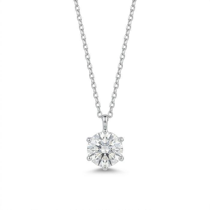 Opalhouse 925 Silver 1 Carat Moissanite Necklace OPQUN5010 (48921776)