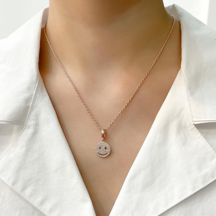 Opalhouse 925Silver Smile Cubic Pendant OPHEN167 (7901118A)