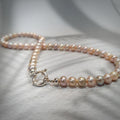 Pretty Graceful Freshwater Pearl Necklace (13184624A)