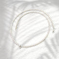 Pretty 3-millimeter freshwater pearl necklace (18830992A)