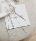 Pretty Opal Long Drop Earrings (28449405A)