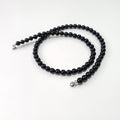 Pretty] Daily Onyx Necklace 6mm (8747497A)