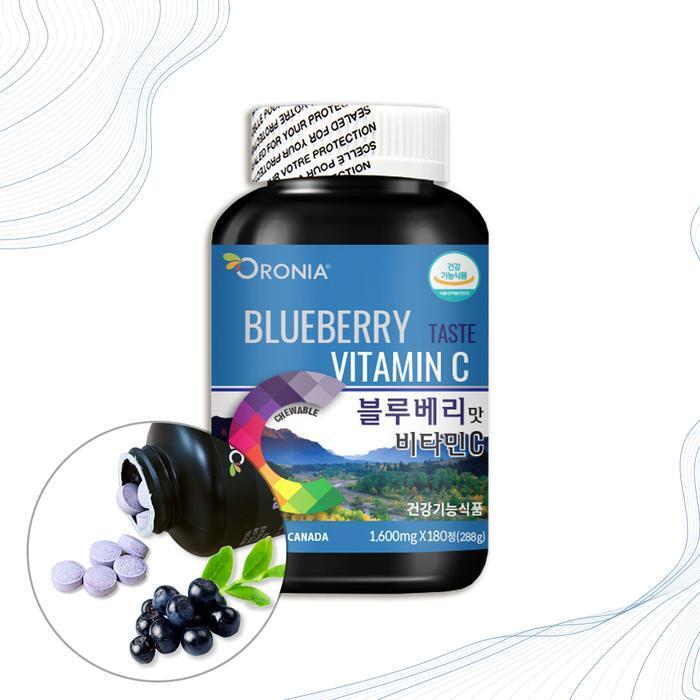 Goodsoi Blueberry Vitamin C Acerola Chewable 180 Tablets (10548477A)