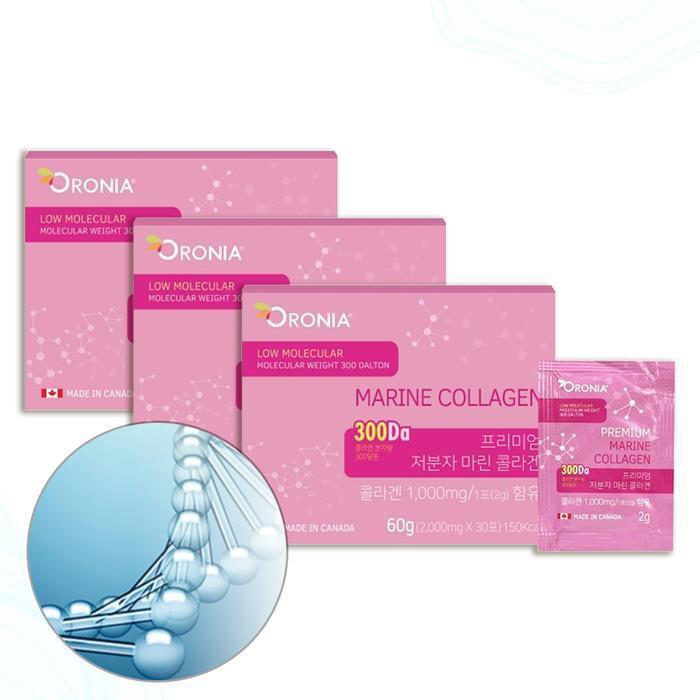 Goodsoil 300 Dalton Low Molecular Salmon Collagen Hyaluronic Acid 90 packs (10548485A)