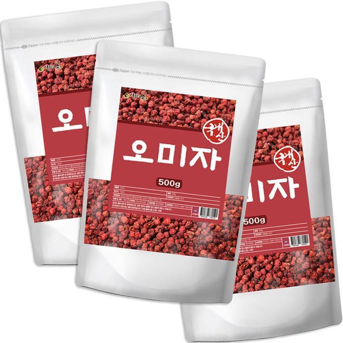 Goodsoilfresh Domestic Korean Dried Omija 1500g 15265257A