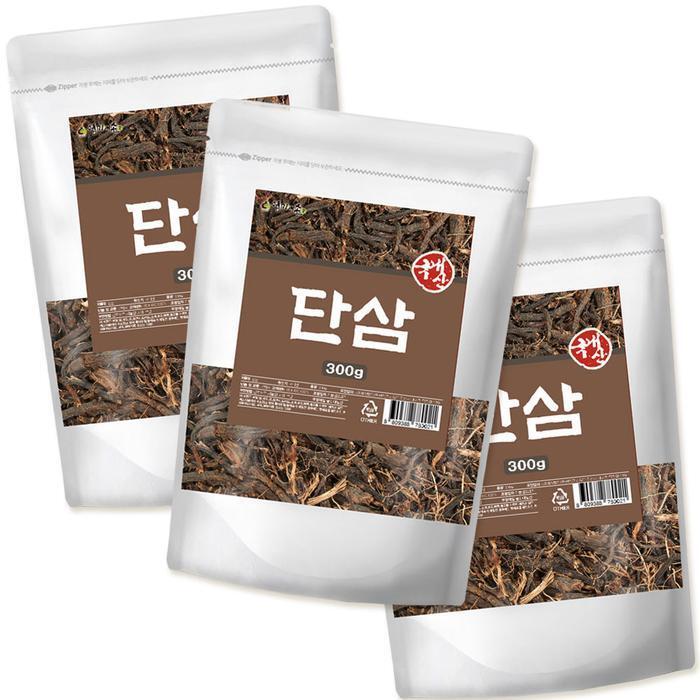 Good Soil Korean Made Dansam Root Tea for Red Dansam Bee Balm and Dried 900g (39398365A)