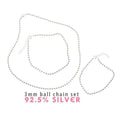 JohnSCC 3-pack Set (Silver) 3mm Ball Set 41989077A