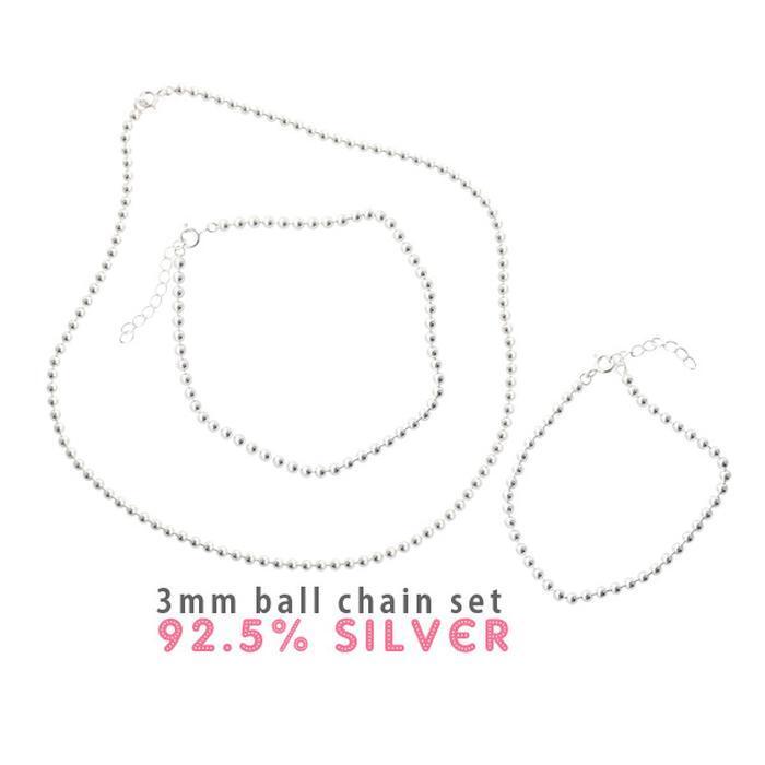 JohnSCC 3-pack Set (Silver) 3mm Ball Set 41989077A