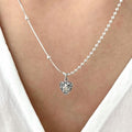 John SCC Silver925 Antique heart necklace (6905018A)