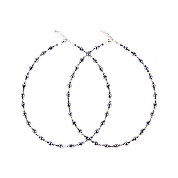 JohnSCC Single Pendant Terahertz Set Necklace (9614682A)