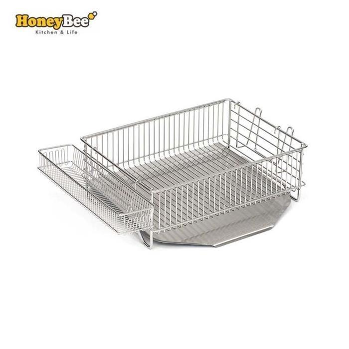 VW Stock Co., Ltd. [JHQRKRLW4B] Stainless Steel 304 Mini Dish Drying Rack 1 Shelf (24043236A)