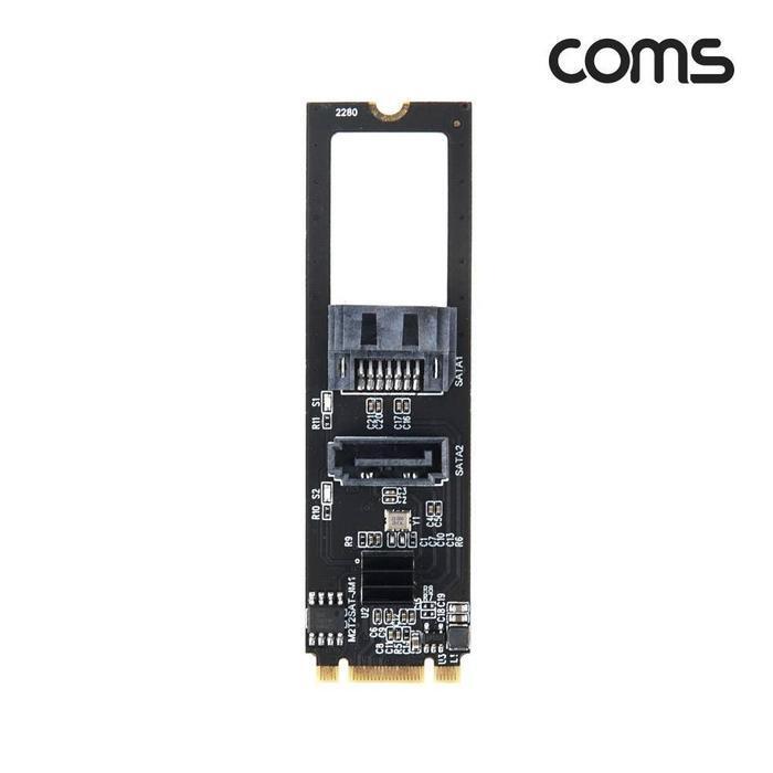 VY Corporation [JHQRDOGC4B] M.2 M Key BM to Dual SATA Converter 2Port (24415611A)