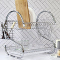 VW Stock Co., Ltd [JHQRGY4G4B] 2-tier stainless water leakage bowl organizer (24552555A)