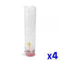 Stock Company VY [JHQOPP2R4B] holiday memorial candles white x4 (26526273A)