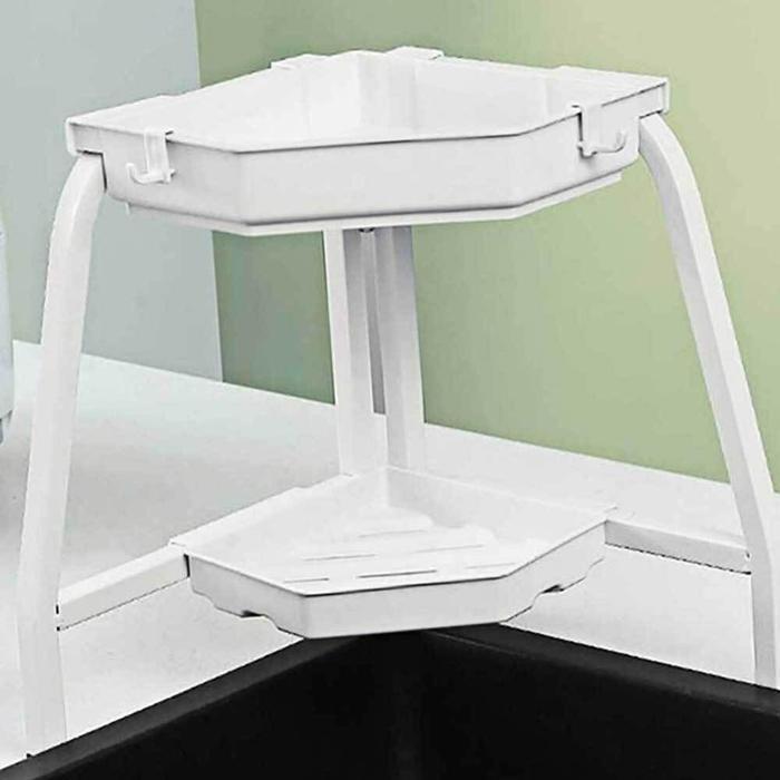 White 2-tier drying rack for V&W [JHQS86DH4B] (27057327A)