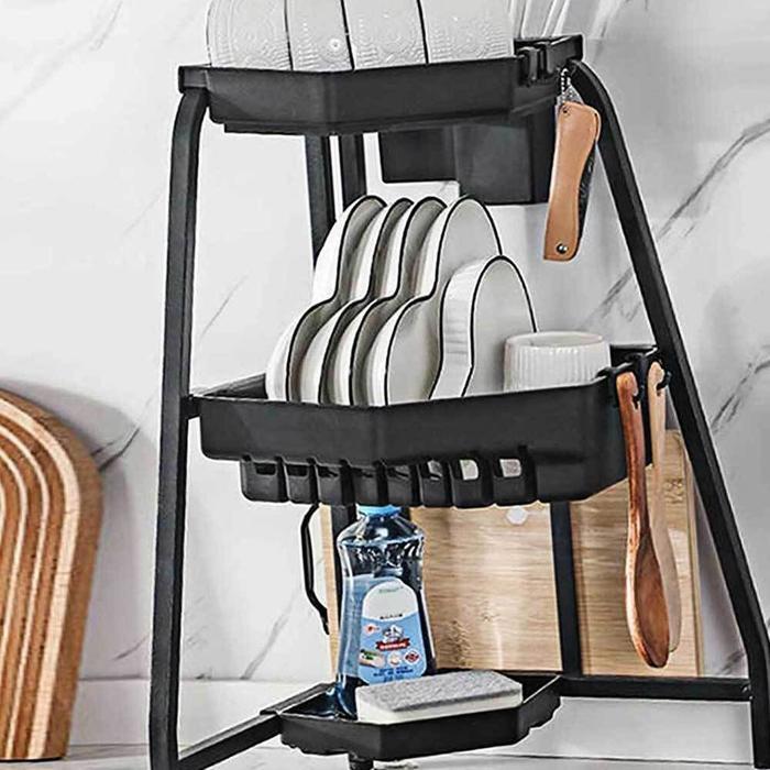 VW Stock Co., Ltd. Dish Drying Rack Sink Drying Rack 3-tier (27060169A)