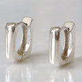 VW Stock Square Silver Earring (27070089A)