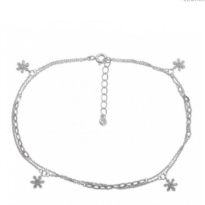 VW Stock Co. [JHP6N9TU51] Silver Women's Jewelry Bracelet (28805487A)